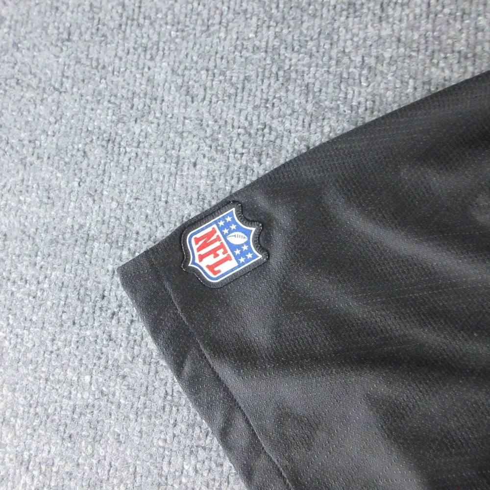 New Orleans Saints Polo Shirt Mens Large Black NFL Football Nike Dri-FIT Onfield